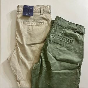 GAP Girlfriend Chinos Set of two